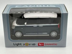 即決有★プルバックカー DAIHATSU ダイハツ MOVE CANBUS ムーヴキャンバス シャイニングホワイトパール×レーザーブルー★ミニカー