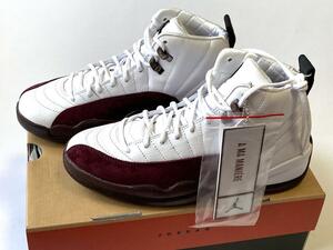 JORDAN × A Ma Manire WMNS Air JORDAN 12 RETRO SP エアジョーダン アママニエール Burgundy ウイメンズ24.5cm(メンズ24cm) DV6989-100