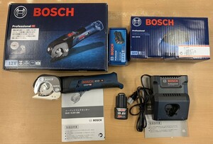 【匿名配送・動作確認済】Bosch ボッシュ コードレスマルチカッター GUS12V-300 10.8V 現状渡し