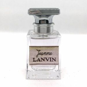 LANVIN ランバン ジャンヌ ランバン JEANNE LANVIN EDP 30ml ☆残量ほぼいっぱい　送料350円