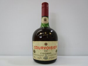 クルボアジェ リュクス スリースター 700ml 40% COURVOISIER LUXE コニャックブランデー 未開栓 古酒 /B39886