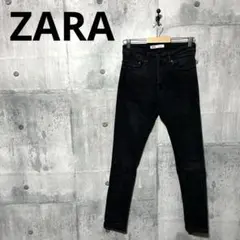 ZARA ザラ メンズ ブラック スキニーデニム スキニージーンズ w30