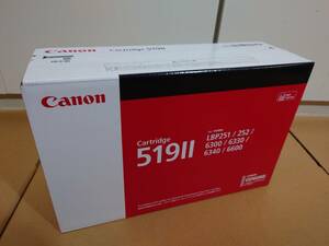 純正 新品 CANON 519Ⅱ トナーカートリッジ 3480B004 CRG-519II キヤノン キャノン