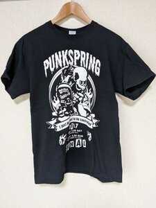 パンクスプリング　2017　ファイナル　記念Tシャツ　Tee　Ｍサイズ　PUNKSPRING　パンスプ　