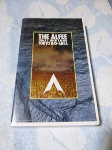 即決 VHSビデオ THE ALFEE(アルフィー) SWEAT & TEARS TOKYO BAY-AREA 1986.8.3 