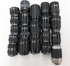 (5561N)ジャンク Nikon AF NIKKOR 35-70mm 3.3-4.5 35-105mm 3.5-4.5 70-210mm 4-5.6等ニコン まとめてセット 20本 動作未確認 同梱不可