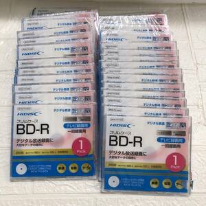 ★【BD-R】1枚入り×30枚セット 磁気研究所 HDBDR130RP1SC 録画用BD-R 25GB ブルーレイ 未使用☆T09-059D