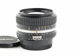 06809cmrk Nikon Ai NIKKOR 50mm F1.4 単焦点 標準レンズ Fマウント