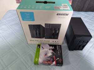 [中古] ASUSTOR AS6302T NAS 2ベイ [おまけ付き]