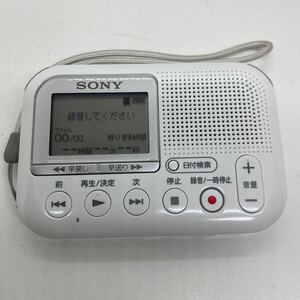 c*★中古品　SONY メモリーカードレコーダー ICD-LX31★