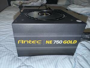 Antec NE750 GOLD 750W ATXセミプラグイン電源 (O51128) PC 電源　動作確認済み