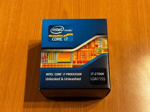 Intel Core i7-2700K CPU LGA1155 BOX