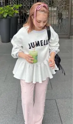 jumelle パール　スラックス　パンツ