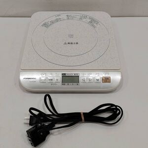 ●動作品 パナソニック KZ-PH30P 卓上IH調理器 Panasonic ホワイト コンパクトデザイン 低騒音モード キッチン家電 L1451