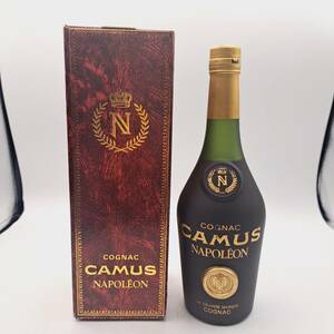 N38838● 【未開栓】 CAMUS カミュ コニャック ブランデー COGNAC ナポレオン NAPOLEON 700ml 40％ 箱付き お酒 古酒 洋酒 アルコール