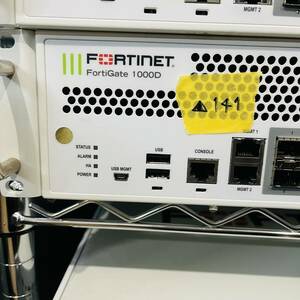 ▲141【通電OK】Fortinet FG-1000D 次世代ファイアウォール セグメンテーション セキュアWebゲートウェイ IPS モバイルセキュリティ