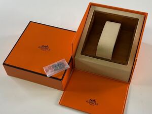 ★ HERMES エルメス 時計ケース ボックス コマ 未開封品 腕時計用 空箱 箱 BOX オレンジボックス ブランド品 中古品 管理L693