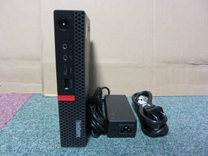 ⑥Lenovo ThinkCentre M720q 10T8-0044JP 中古 Win11Pro/Core i5 9400T/8GB/SSD M.2 NVMe 256GB 小型PC