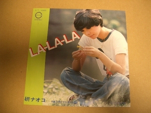 ＬＡ-ＬＡ-ＬＡ　　研ナオコ　　ＥＰ盤