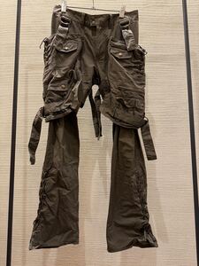 00s japanese label cargo pants gimmick japanese label ifsixwasnine share spirit kmrii 14th addiction goa rick owens l.g.b. fuga