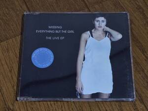 (CDシングル) Everything But The Girl●エヴリシング・バット・ザ・ガール / Missing The Live EP EU盤