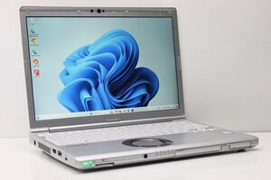 1円スタート ノートパソコン Windows11 WPS office搭載 Panasonic レッツノート CF-SV8 第8世代 Core i5 SSD256GB メモリ8GB カメラ