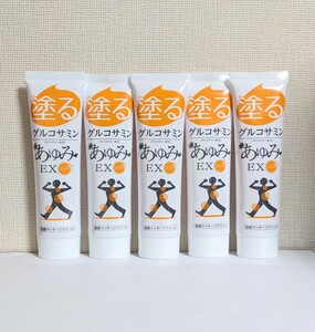 ★送料無料★ あゆみEXプラス 100g×5本　塗るグルコサミン j-medix ジェイ・メディックス 【新品未使用】ひざ 肩 腰 あゆみEX＋