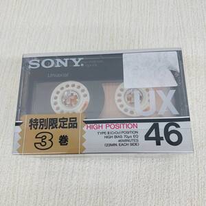 カセットテープ UX 46 SONY 3点セット ※2400010358951