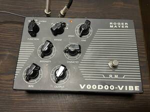 1円スタート!!【美品】【 動作確認済】 名機 Roger Mayer VOODOO-VIBE ギターエフェクター boss mxr ibanez