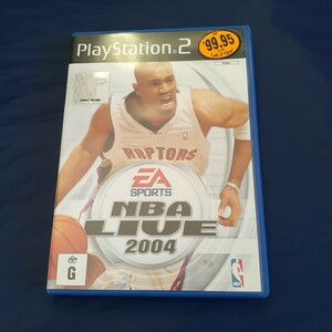 【完品、動作品】プレイステーション2　NBA LIVE 2004　PS2　プレステ2　☆説明書付属　ゲームソフト 