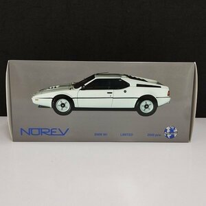 mU487c [難あり] ノレブ 1/18 BMW M1 weiss | ミニカー T