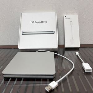 セット Apple USB SuperDrive USB-C Adapter スーパードライブ アップル USB DVDドライブ