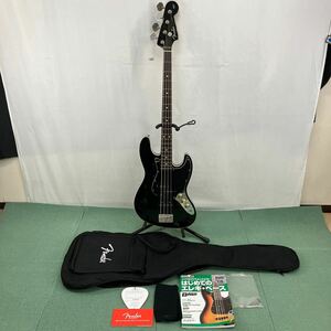 ●【売り切り】Fender フェンダー AERODYNE JAZZ BASS エアロダイン2 ジャズベース ブラック エレキベース 音出し確認済み 4弦