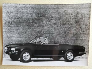 プジョー　５０４　Peugeot 504 Pininfarina Press Photo ピニンファリーナ オリジナル広報写真 生写真