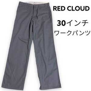 REDCLOUD ワークパンツ カーゴパンツ w30 GAIJIN MADE ガイジンメイド メンズ ズボン 長ズボン パンツ 送料無料 グレー ディッキーズ 灰色