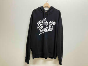 BILLIONAIRE BOYS CLUB 831-7309 BB SCRIPT HOODIE ビリオネア ボーイズクラブ パーカー ブラック サイズXXL スウェット ユニセックス