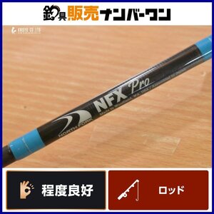 【程度良好品】ノースフォークコンポジット NFX Pro C66L NORTH FORK エヌエフエックス プロ 1ピース ベイトロッド バスロッド （CKN_O1）