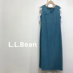 L.L.Bean エルエルビーン ノースリーブ ワンピース リネン