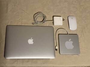 ★★ APPLE アップル MACBOOK AIR MC965J/A 2011 Intel Core i5/SSD256GB & マウス & CDドライブ(純正) ★★