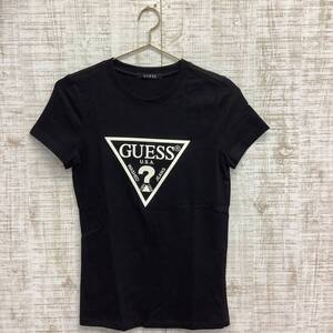 A389◇GUESS｜ゲス　Tシャツ　黒色　美品　サイズXS