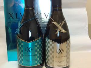 【正規2本セット】 XLV キュヴェスペシャル ブリュット シルバー＆ドゥミセック ブルー750ml 新品箱入送料無料