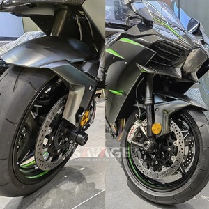 KAWASAKI H2 H2R H2SX ZX-10R ZX-10RR フロントアクスルスライダー