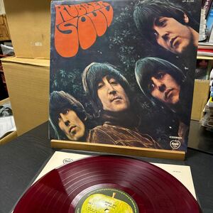 ビートルズ Rubber Soul ラバー・ソウル LP 赤盤 レコード AP-8156