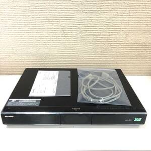 ジャンク SHARP シャープ BD-HDW63 2010年製 ブルーレイディスクレコーダー 動作未確認 パーツ取り用 映像機器 