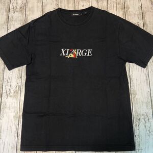 XLARGE エクストララージ ロゴ 刺繍 セクシー プリント 半袖Tシャツ