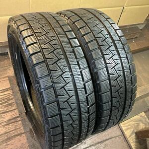 良品! スタッドレス165/55R14 2本／PIRELLI ASIMMETRICO 8分上 送料込6600円〜 S4342-71