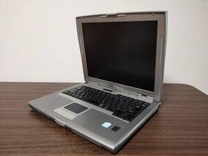 ノートPC/DELL・ Latitude D510　・　BIOS表示OK /HDD:60GB/メモリ:512MB