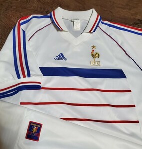 [値下げ交渉] 1998-1999年 フランス代表 ワンスター☆ adidas 検) 98 99 FRANCE ZIDANE HENRY WORLD CUP ジダン アンリ ワールドカップ Y2K