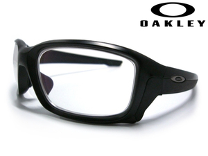 定価2.3万OAKLEY STRAIGHTLINK ストレイトリンクAsianアジアFitフィット OO9336-03 マット ブラック メガネ眼鏡フレーム黒サングラス変更可