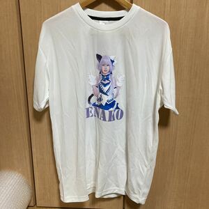 しまむらコラボ★えなこ★メッシュエナコスーツ★新品タグ付き★上ホワイト、下ブラック★送料520円